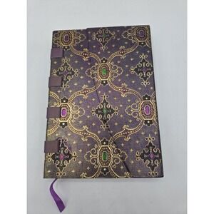 Paper Blanks Purple French Ornate Wraps Hardcover Journal With Bookmark Ribbon